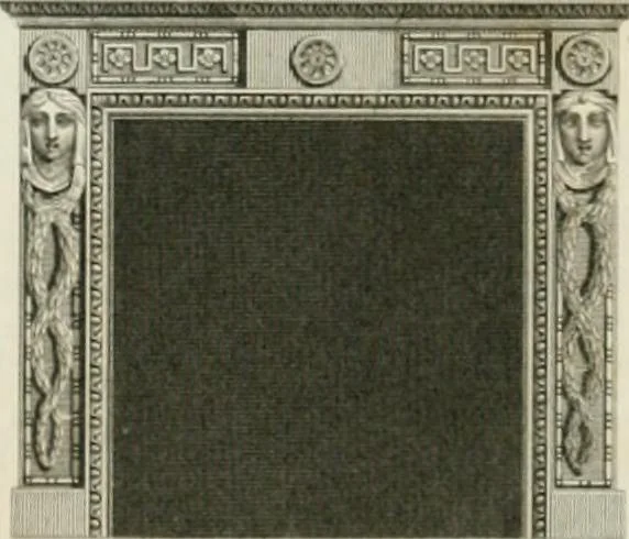 An illustration from A treatise on the decorative part of civil architecture, 1825, leaf 167