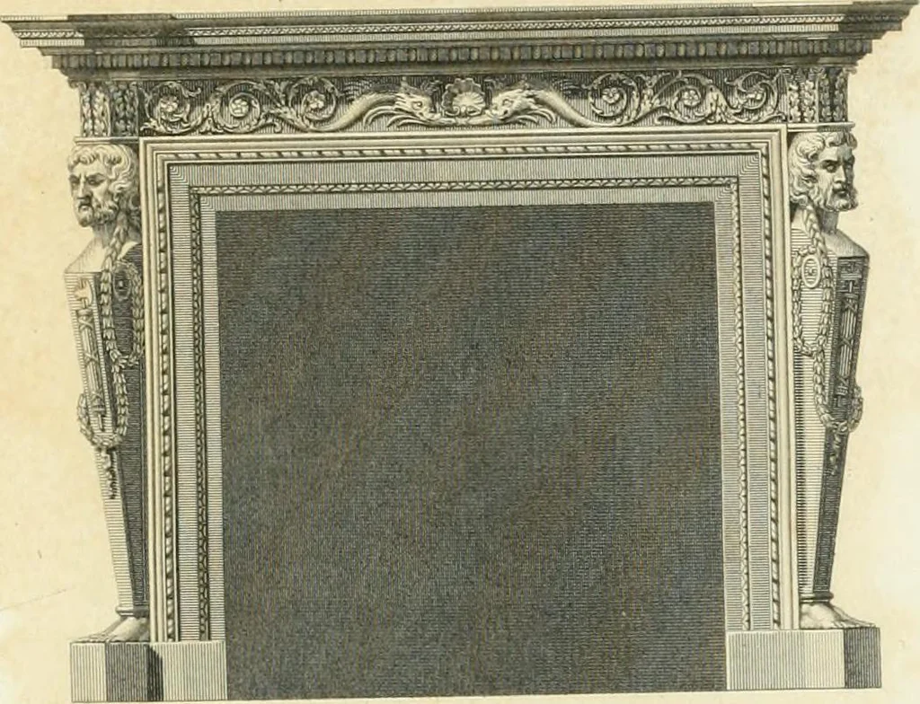 An illustration from A treatise on the decorative part of civil architecture, 1825, leaf 236