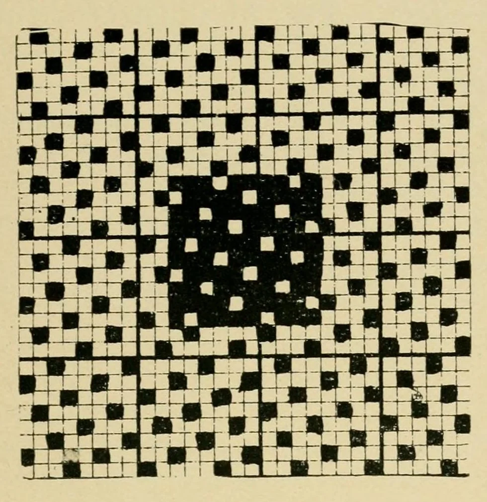 An illustration from Treatise on the designing and construction of woven fabrics, 1906, leaf 53