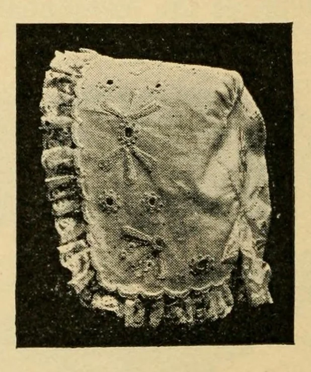 An illustration from A treatise on embroidery; with twenty color illustrations from original models, 1907, leaf 120