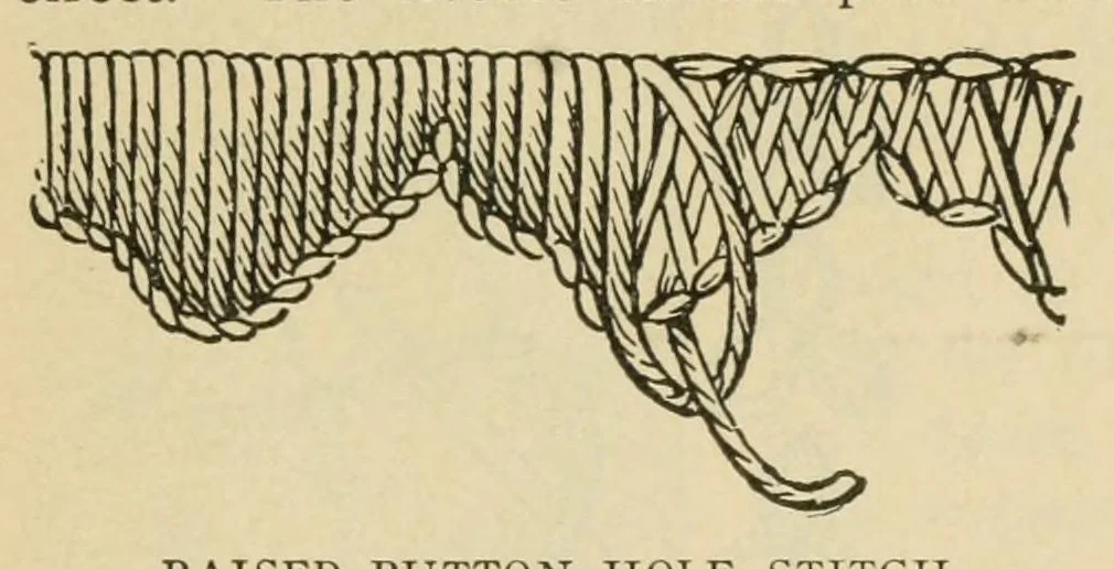 An illustration from A treatise on embroidery; with twenty color illustrations from original models, 1907, leaf 25