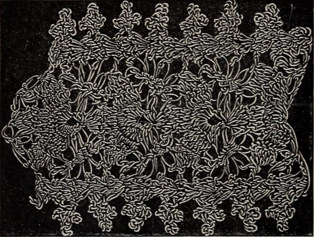 An illustration from A treatise on embroidery, crochet and knitting .., 1899, leaf 105
