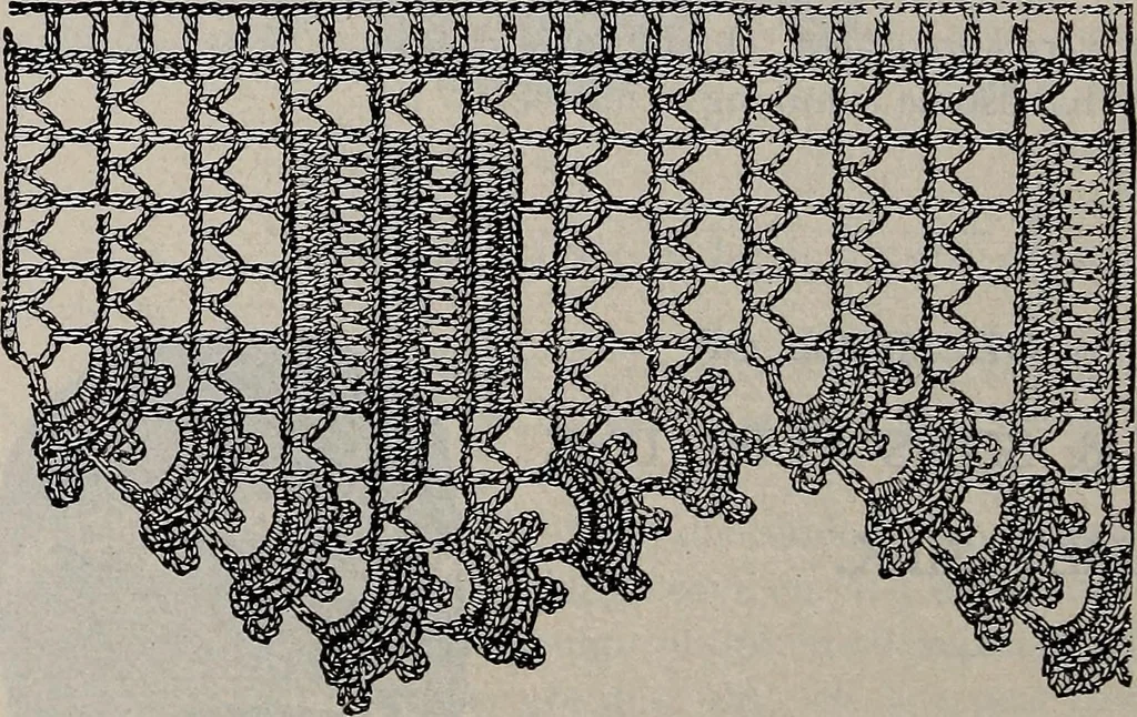 An illustration from A treatise on embroidery, crochet and knitting .., 1899, leaf 109