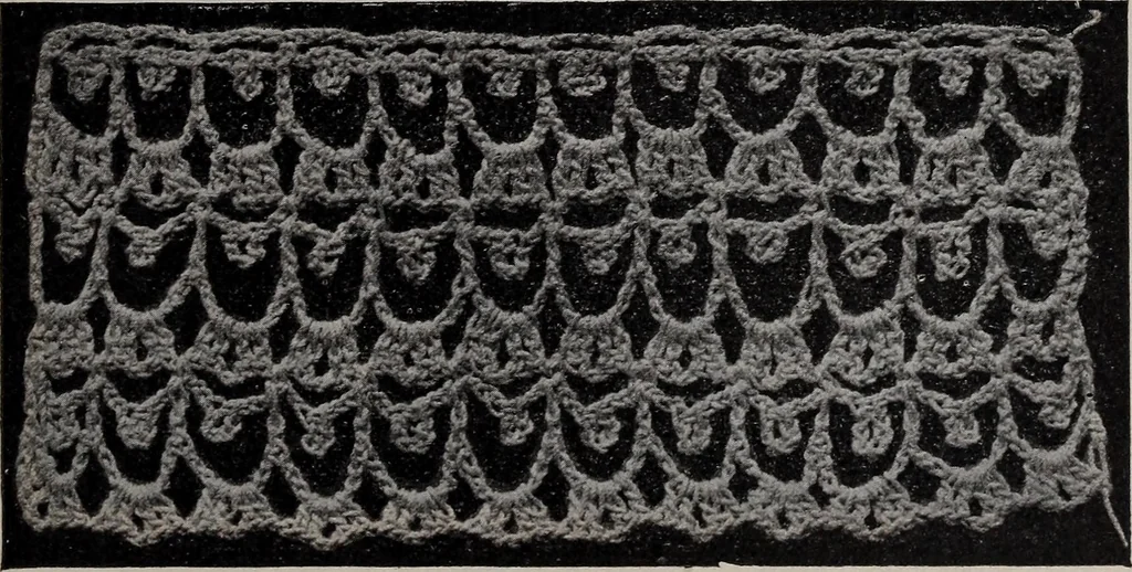An illustration from A treatise on embroidery, crochet and knitting .., 1899, leaf 112