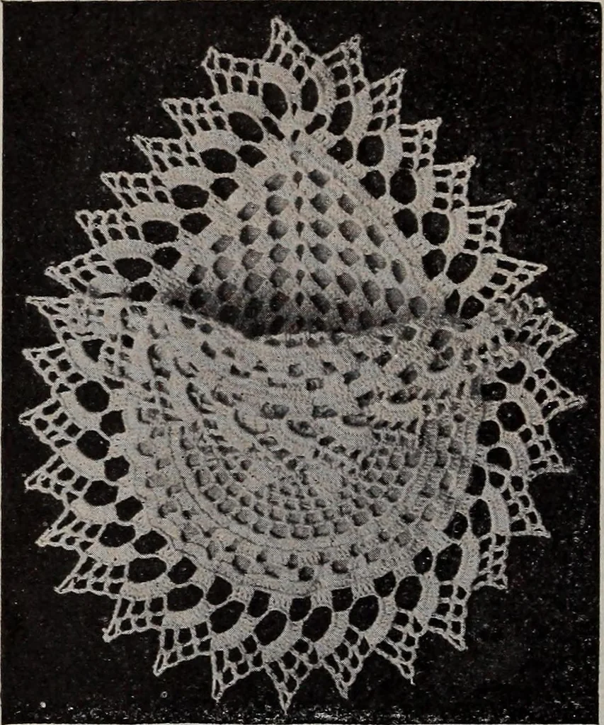 An illustration from A treatise on embroidery, crochet and knitting .., 1899, leaf 121