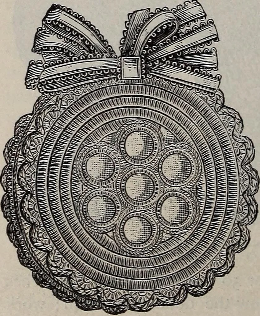 An illustration from A treatise on embroidery, crochet and knitting .., 1899, leaf 125