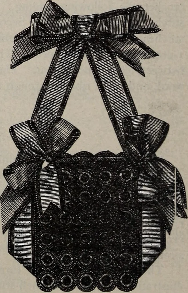 An illustration from A treatise on embroidery, crochet and knitting .., 1899, leaf 127