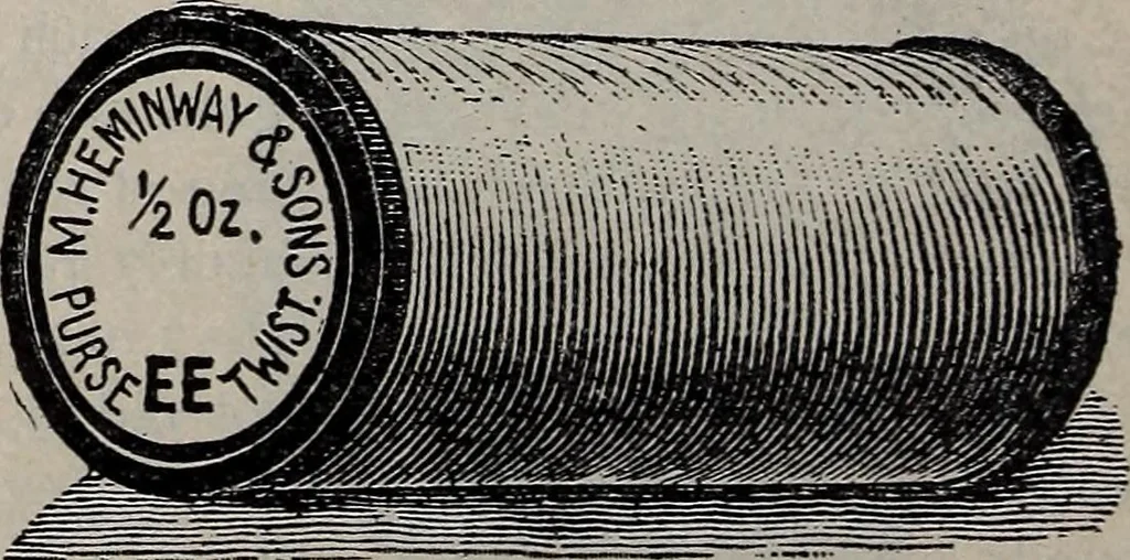 An illustration from A treatise on embroidery, crochet and knitting .., 1899, leaf 129