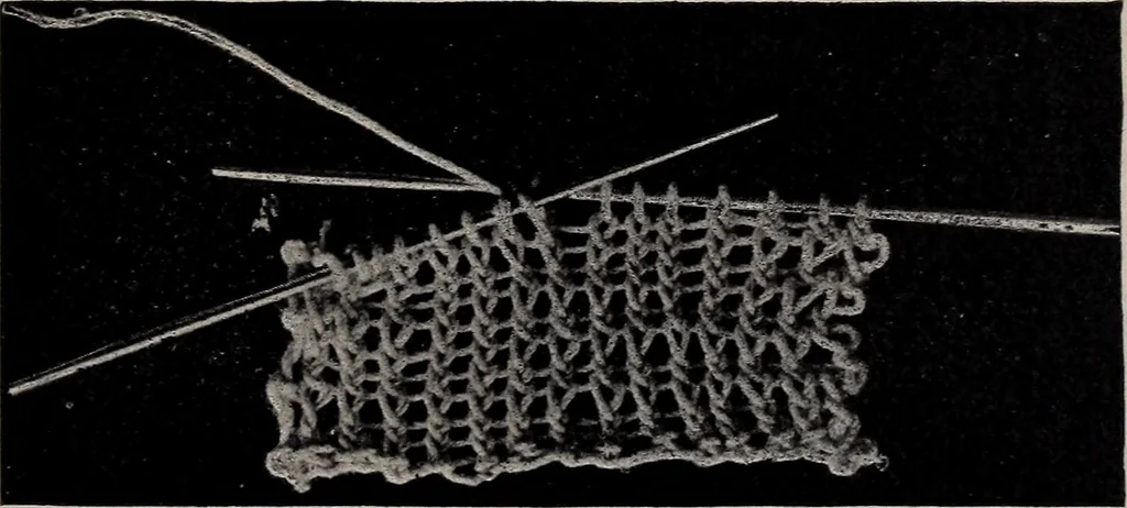 An illustration from A treatise on embroidery, crochet and knitting .., 1899, leaf 132