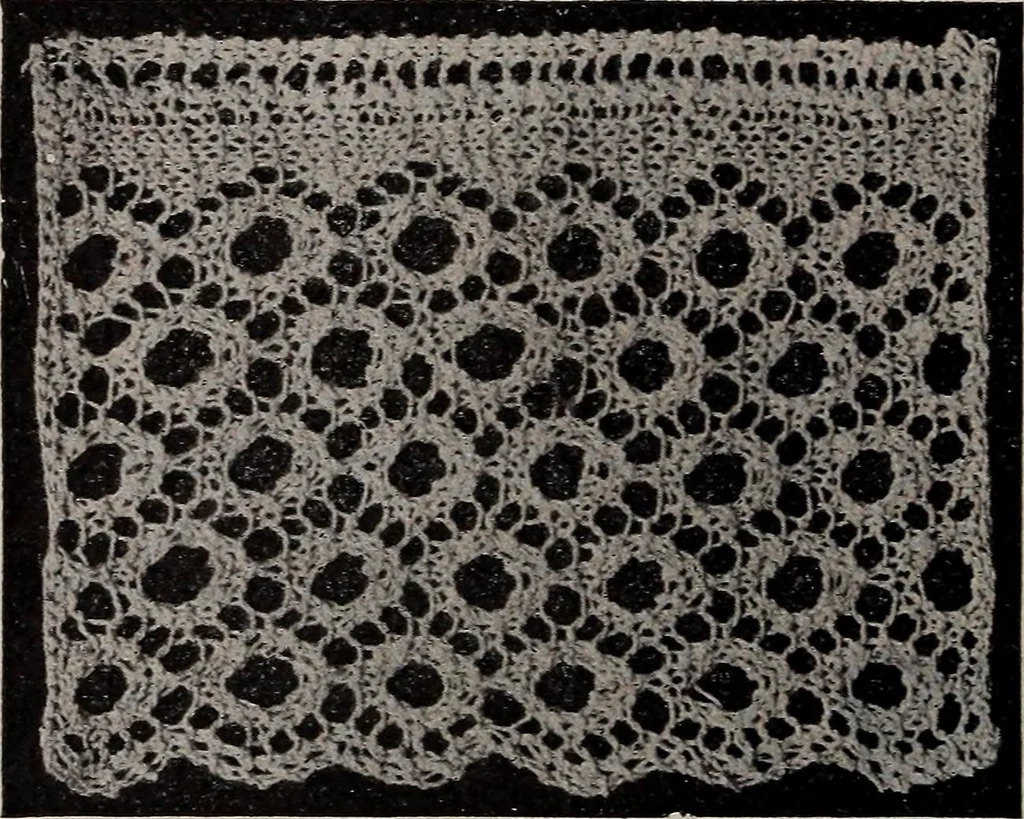 An illustration from A treatise on embroidery, crochet and knitting .., 1899, leaf 137