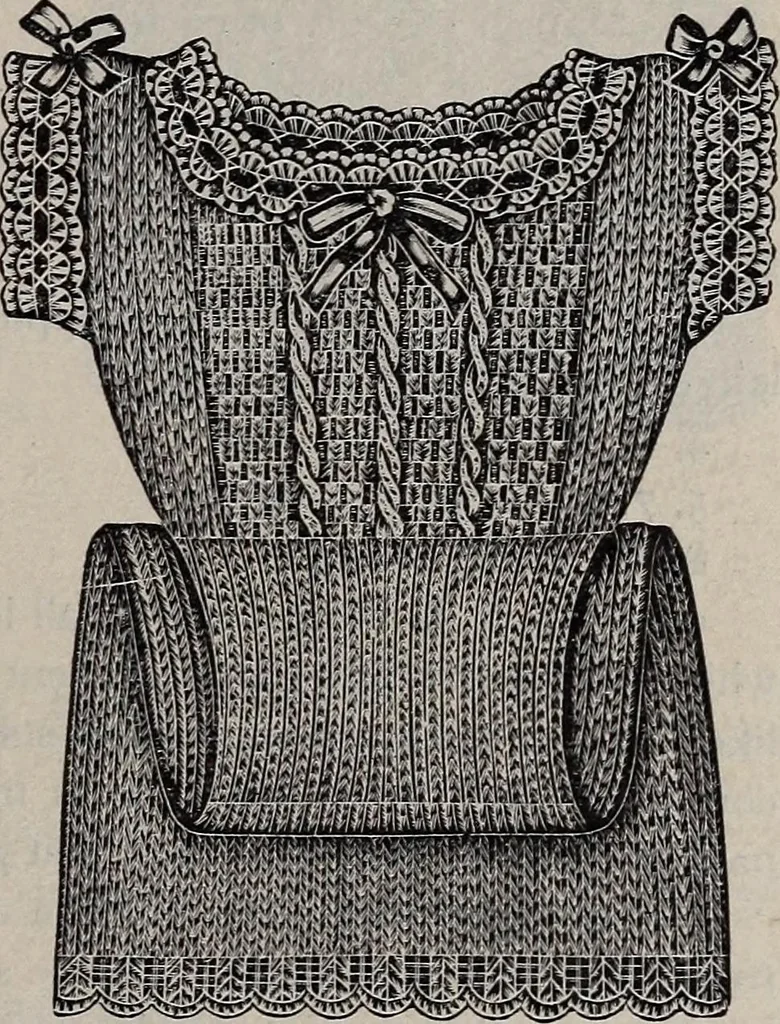 An illustration from A treatise on embroidery, crochet and knitting .., 1899, leaf 158