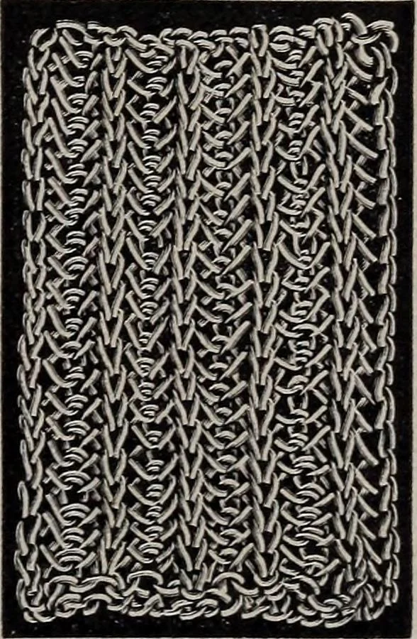 An illustration from A treatise on embroidery, crochet and knitting .., 1899, leaf 168