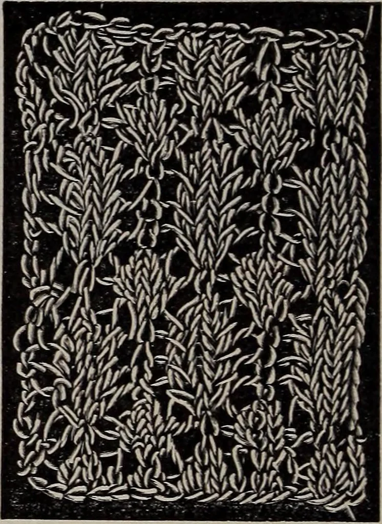 An illustration from A treatise on embroidery, crochet and knitting .., 1899, leaf 169