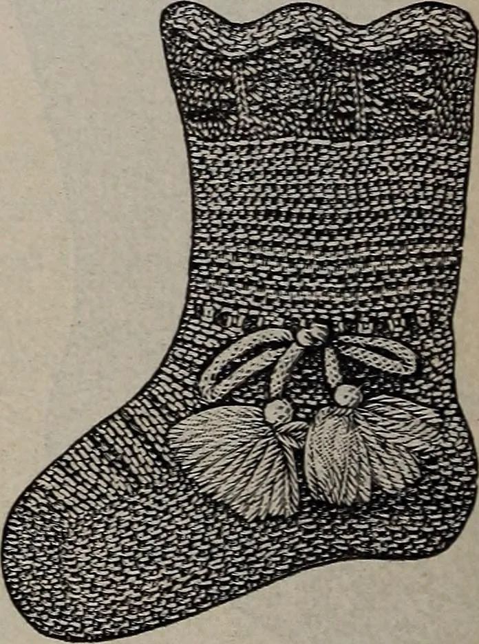 An illustration from A treatise on embroidery, crochet and knitting .., 1899, leaf 177