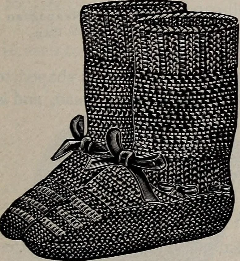An illustration from A treatise on embroidery, crochet and knitting .., 1899, leaf 178