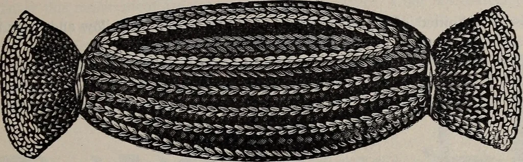 An illustration from A treatise on embroidery, crochet and knitting .., 1899, leaf 180