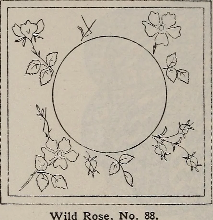 An illustration from A treatise on embroidery, crochet and knitting .., 1899, leaf 21