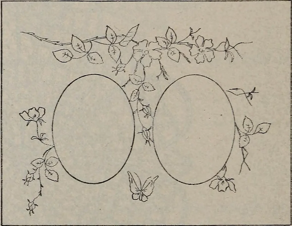 An illustration from A treatise on embroidery, crochet and knitting .., 1899, leaf 21