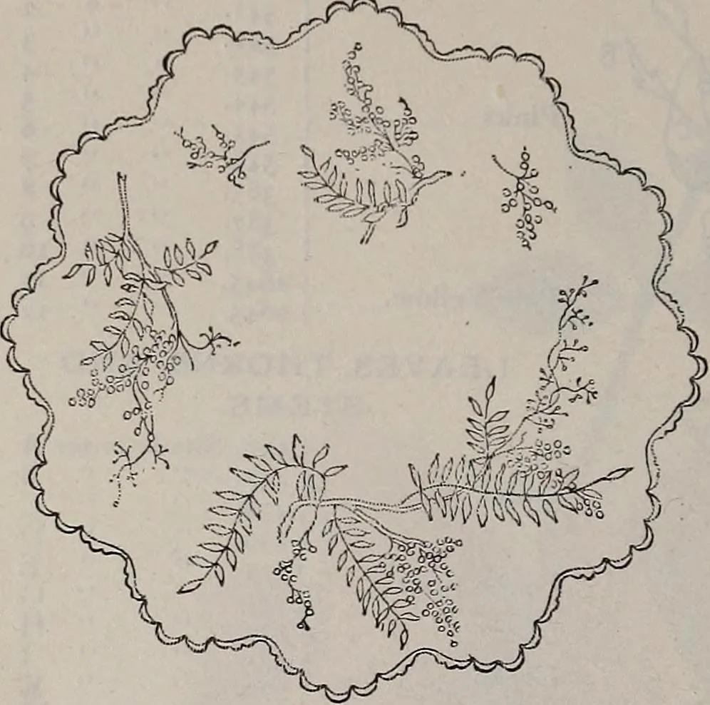 An illustration from A treatise on embroidery, crochet and knitting .., 1899, leaf 57