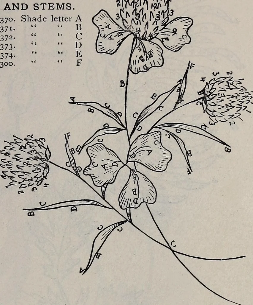 An illustration from A treatise on embroidery, crochet and knitting .., 1899, leaf 66