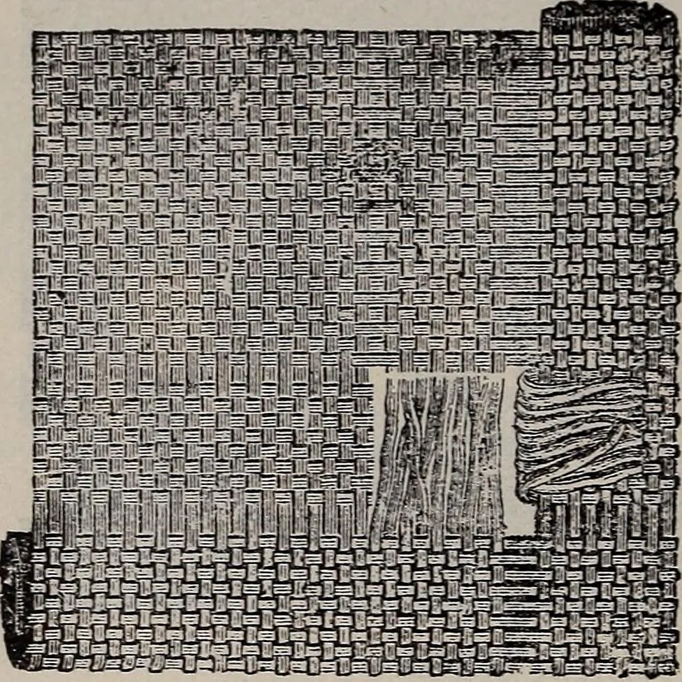 An illustration from A treatise on embroidery, crochet and knitting .., 1899, leaf 91