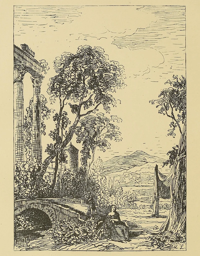 An illustration from A treatise on etching, 1880, leaf 72