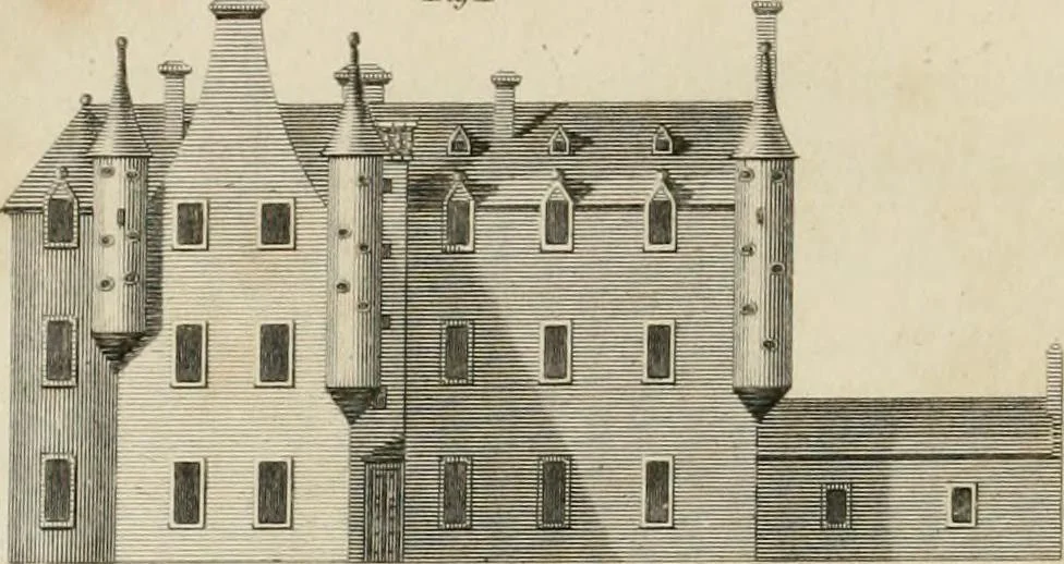An illustration from A treatise on forming, improving, and managing country residences : and on the choice of situations appropriate to every class of purchasers, in all which the object in view is to unite in a better manner than has hitherto been done, a taste founded in nature with economy and utility, in constructing or improving mansions, and other rural buildings, so as to combine architectural fitness with picturesque effect ... : with an appendix, containing an enquiry into the utility and merits of Mr. Repton's mode of shewing effects by slides and sketches, and strictures on his opinions and practice in landscape gardening : illustrated by descriptions of scenery and buildings, by references to country seats, and passages of country in most parts of Great Britain, and by thirty-two engravings, 1806, leaf 173
