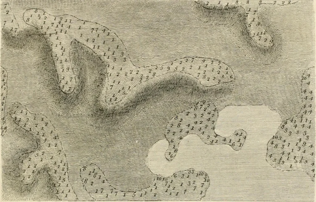 An illustration from A treatise on forming, improving, and managing country residences : and on the choice of situations appropriate to every class of purchasers, in all which the object in view is to unite in a better manner than has hitherto been done, a taste founded in nature with economy and utility, in constructing or improving mansions, and other rural buildings, so as to combine architectural fitness with picturesque effect ... : with an appendix, containing an enquiry into the utility and merits of Mr. Repton's mode of shewing effects by slides and sketches, and strictures on his opinions and practice in landscape gardening : illustrated by descriptions of scenery and buildings, by references to country seats, and passages of country in most parts of Great Britain, and by thirty-two engravings, 1806, leaf 206