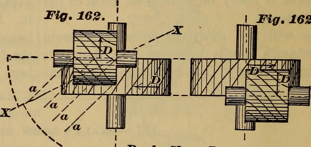 An illustration from A treatise on gear wheels, 1904, leaf 103