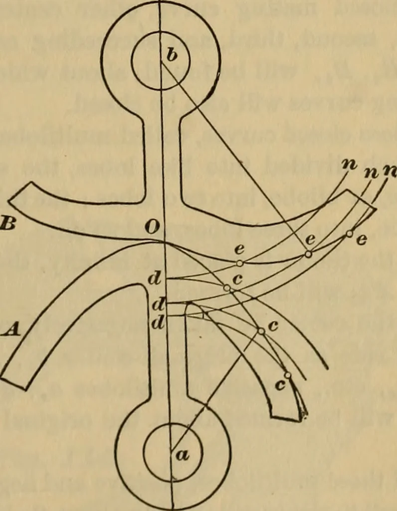 An illustration from A treatise on gear wheels, 1904, leaf 70