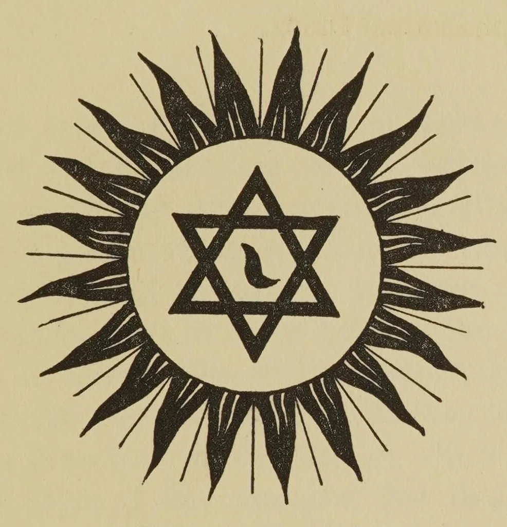 An illustration from Treatise on the great art : a system of physics according to Hermetic philosophy and theory and practice of the Magisterium, 1898, leaf 25