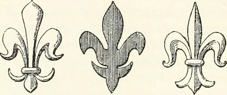 An illustration from A treatise on heraldry, British and foreign : with English and French glossaries, 1896, leaf 445