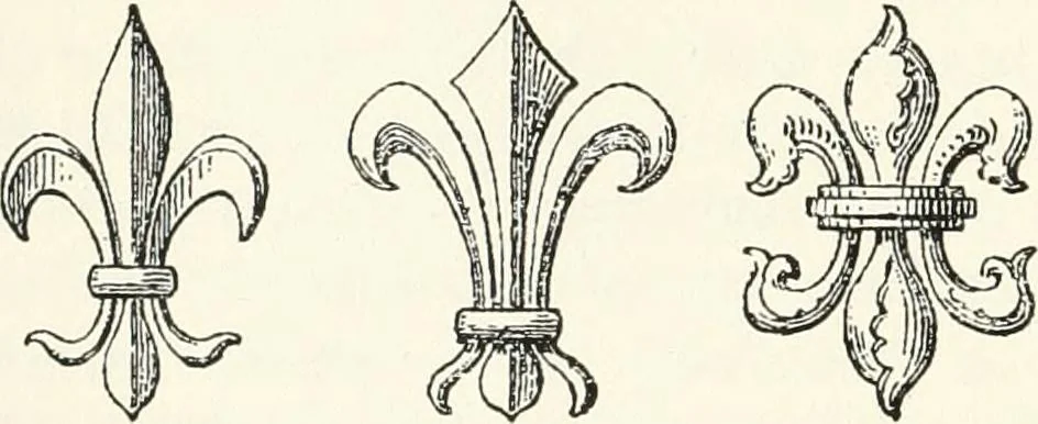 An illustration from A treatise on heraldry, British and foreign : with English and French glossaries, 1896, leaf 445