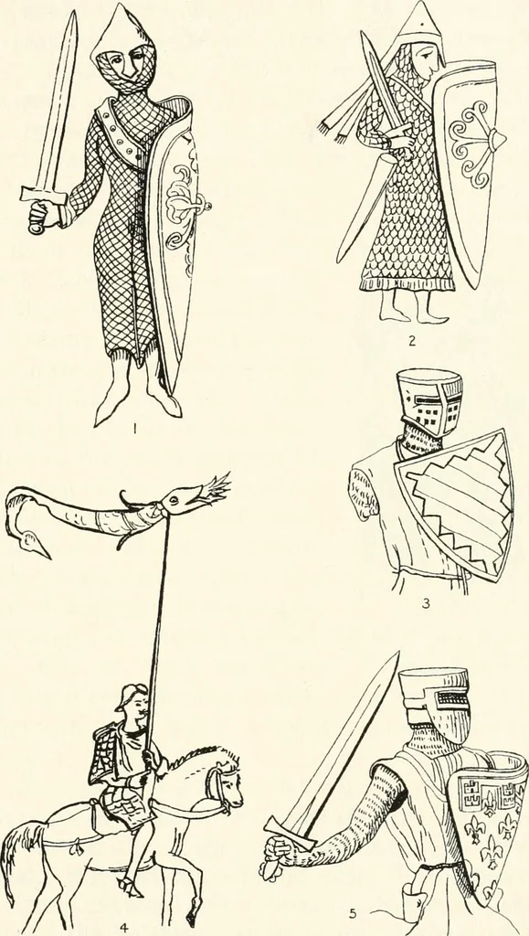 An illustration from A treatise on heraldry, British and foreign : with English and French glossaries, 1896, leaf 84