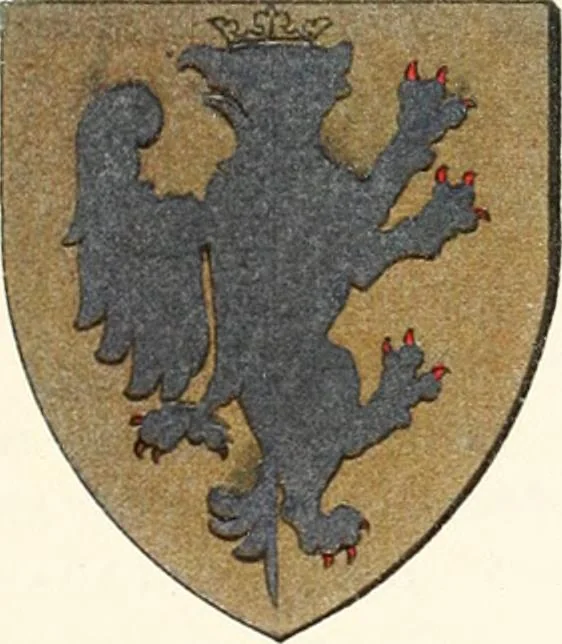 An illustration from A treatise on heraldry, British and foreign : with English and French glossaries, 1896, leaf 100