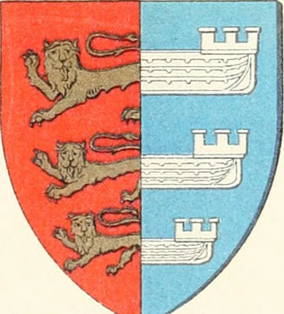 An illustration from A treatise on heraldry, British and foreign : with English and French glossaries, 1896, leaf 100