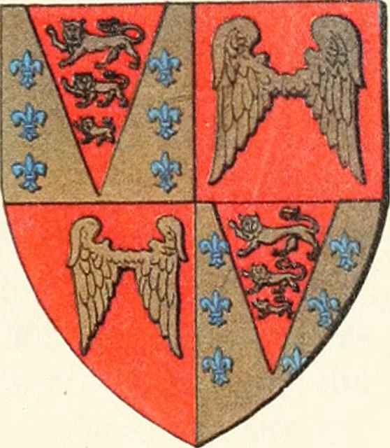 An illustration from A treatise on heraldry, British and foreign : with English and French glossaries, 1896, leaf 114