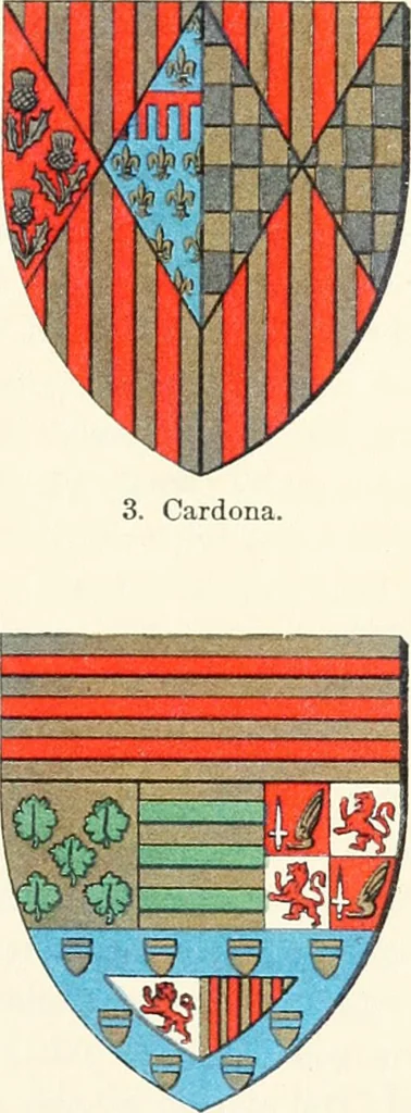An illustration from A treatise on heraldry, British and foreign : with English and French glossaries, 1896, leaf 128