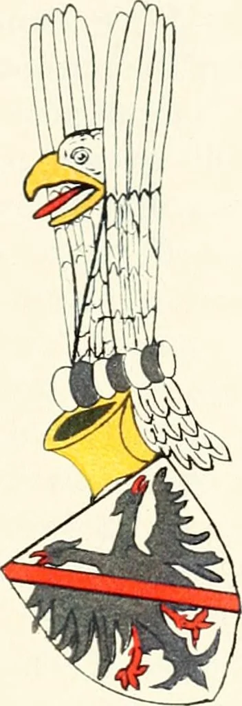 An illustration from A treatise on heraldry, British and foreign : with English and French glossaries, 1896, leaf 190