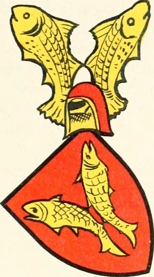 An illustration from A treatise on heraldry, British and foreign : with English and French glossaries, 1896, leaf 208