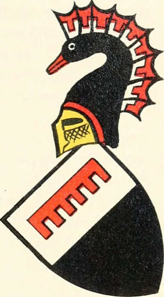 An illustration from A treatise on heraldry, British and foreign : with English and French glossaries, 1896, leaf 208