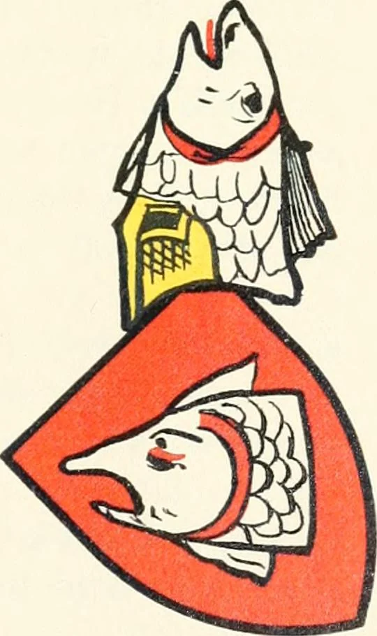 An illustration from A treatise on heraldry, British and foreign : with English and French glossaries, 1896, leaf 208