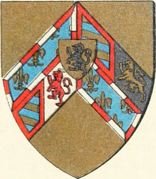 An illustration from A treatise on heraldry, British and foreign : with English and French glossaries, 1896, leaf 222