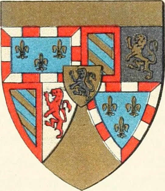 An illustration from A treatise on heraldry, British and foreign : with English and French glossaries, 1896, leaf 222