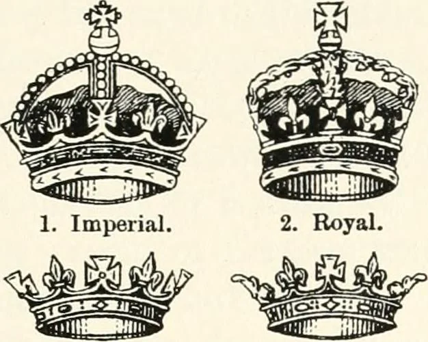 An illustration from A treatise on heraldry, British and foreign : with English and French glossaries, 1896, leaf 318