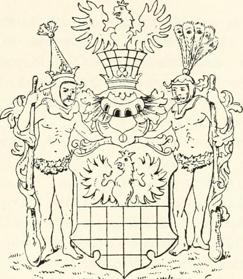 An illustration from A treatise on heraldry, British and foreign : with English and French glossaries, 1896, leaf 336