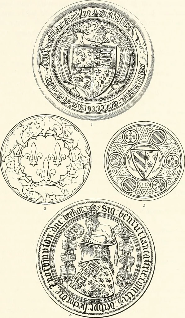 An illustration from A treatise on heraldry, British and foreign : with English and French glossaries, 1896, leaf 36