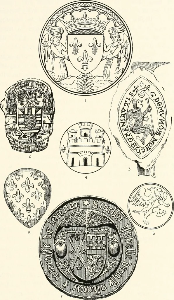 An illustration from A treatise on heraldry, British and foreign : with English and French glossaries, 1896, leaf 40