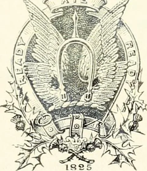 An illustration from A treatise on heraldry, British and foreign : with English and French glossaries, 1896, leaf 8