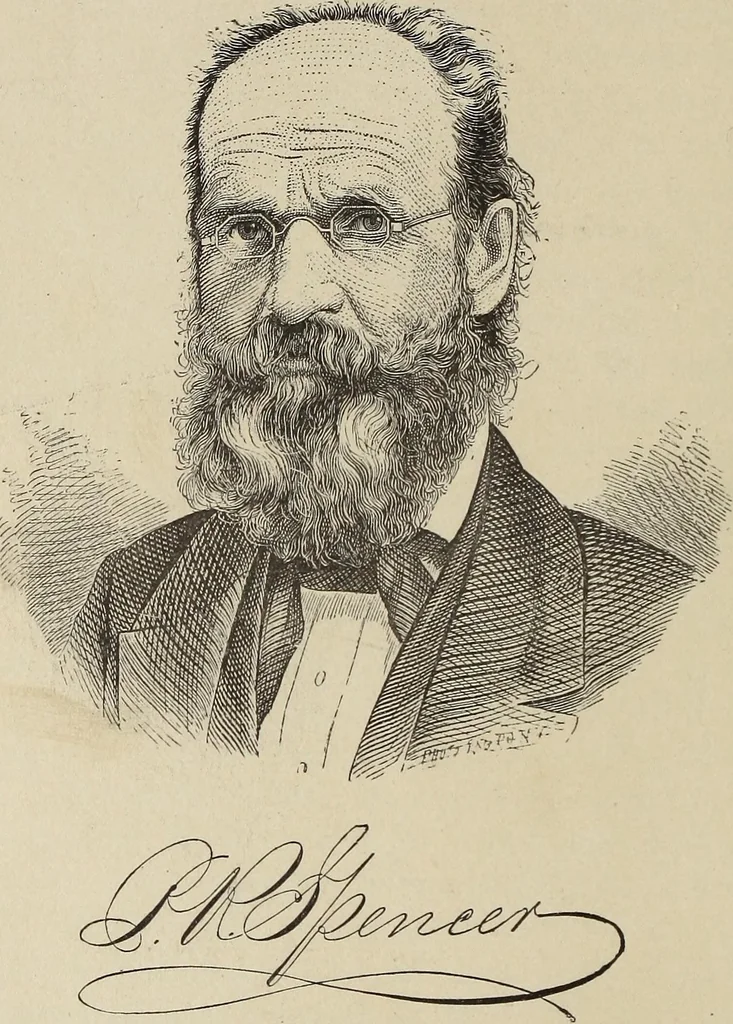An illustration from A treatise on human nature and physiognomy, 1882, leaf 107